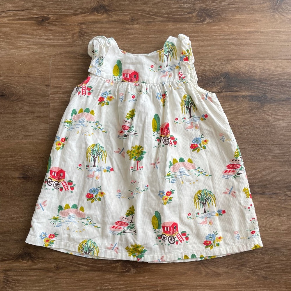 12-18M Baby Boden riverbank corduroy dress
